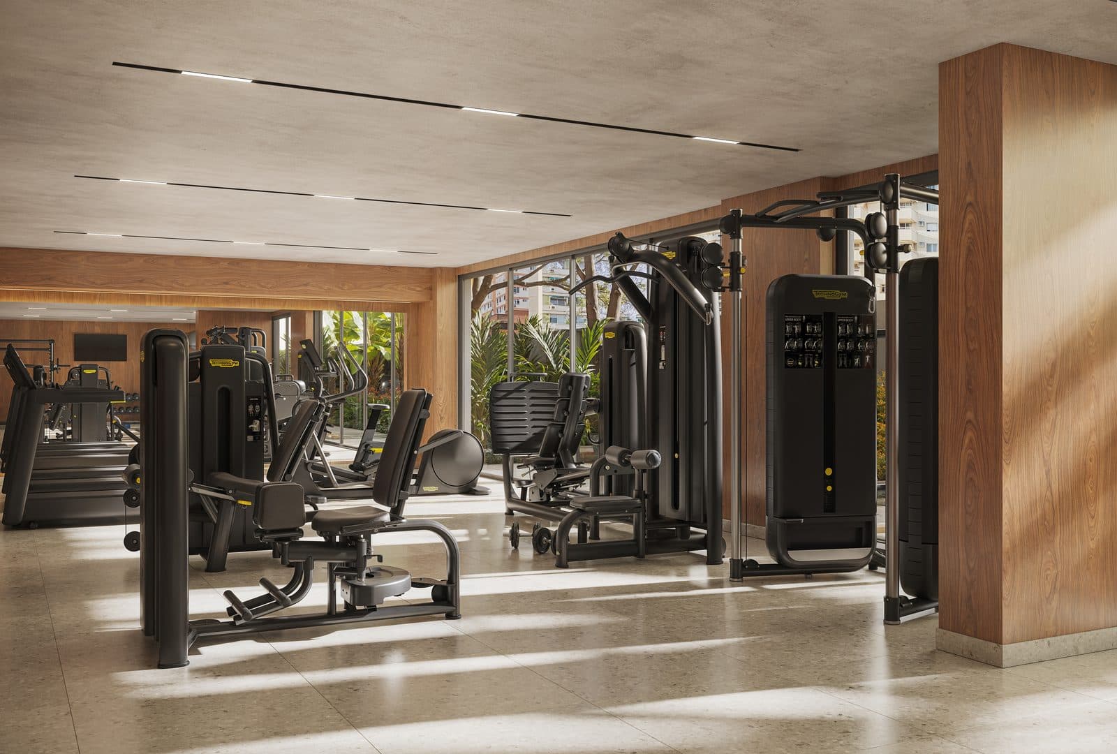 Academia assinada pela Bodytech