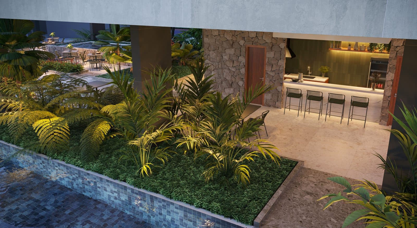 Bar da piscina
